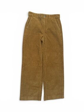 Everlane Women’s Tan Camel Color Wide-Leg Corduroy Pants Trousers Size 6